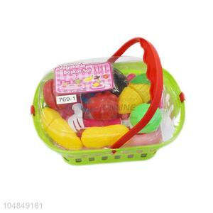 China wholesale kids vegetable basket set toys