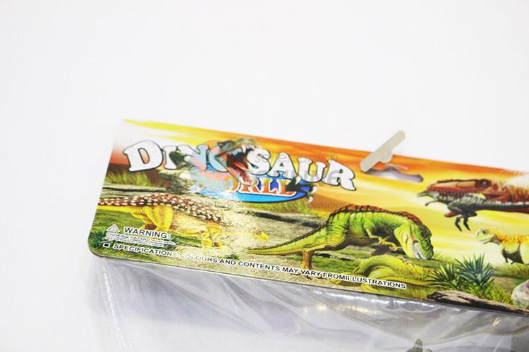 Utility premium quality plastic dinosaur model toy 4pcs