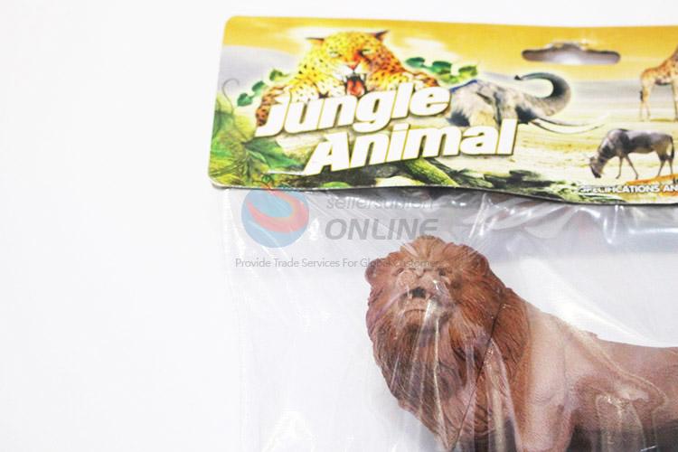 Factory supply plastic jungle animal toy 4pcs