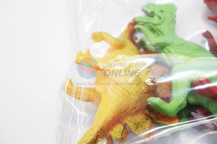 Best selling plastic dinosaur model toy 4pcs