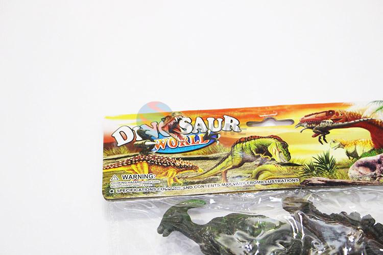 Factory promotional plastic dinosaur model toy 6pcs