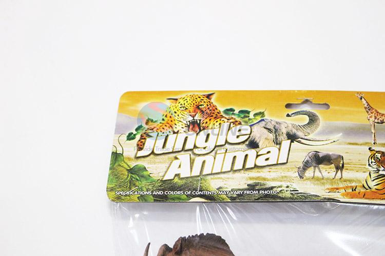 High quality plastic jungle animal toy 6pcs