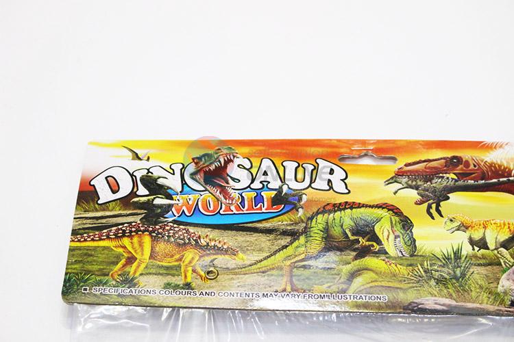 Best selling plastic dinosaur model toy 4pcs