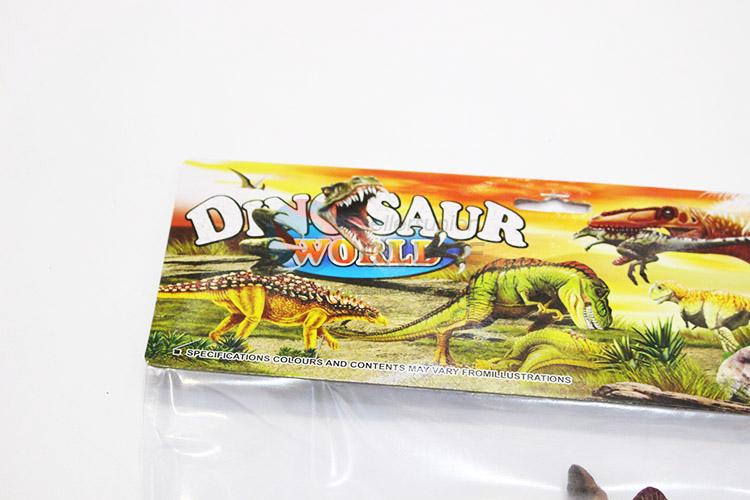 Factory sales plastic dinosaur model toy 6pcs