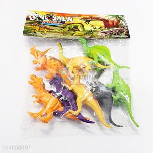 Resonable price plastic dinosaur model toy 8pcs