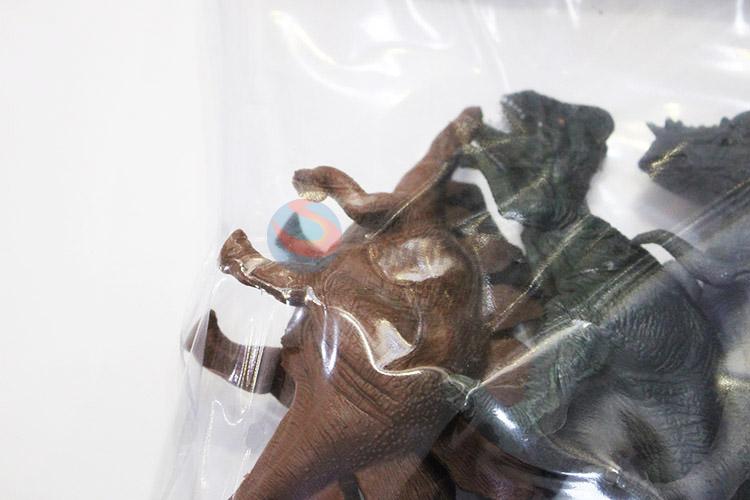 Factory supply plastic dinosaur model toy 4pcs