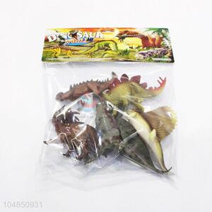 Factory sales plastic dinosaur model toy 6pcs