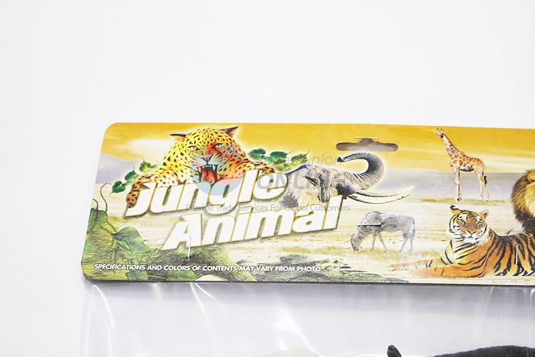 Factory directly sell plastic jungle animal toy 4pcs