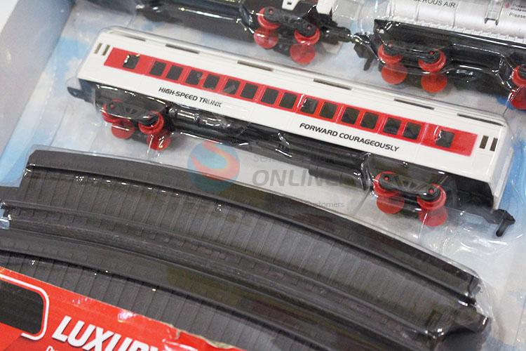 Customized wholesale kids electric train track toy