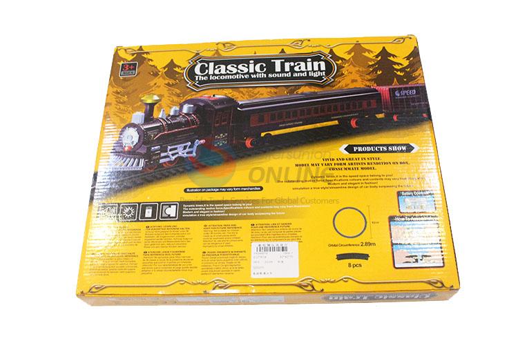 Nice fashion cheap kids electric train track toy