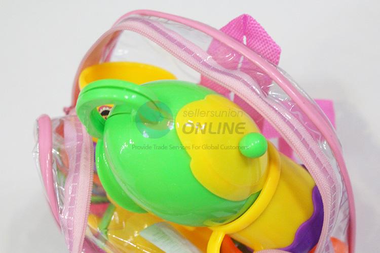 Good quality plastic tea set toy