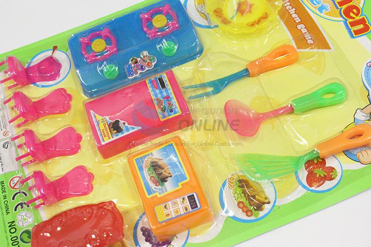 Most popular wholesale plastic kitchenware set toy