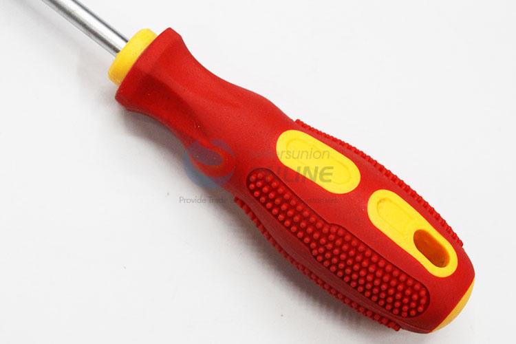 Utility Tool Hand Tools Steel Slottted Screwdriver with Protective Cover