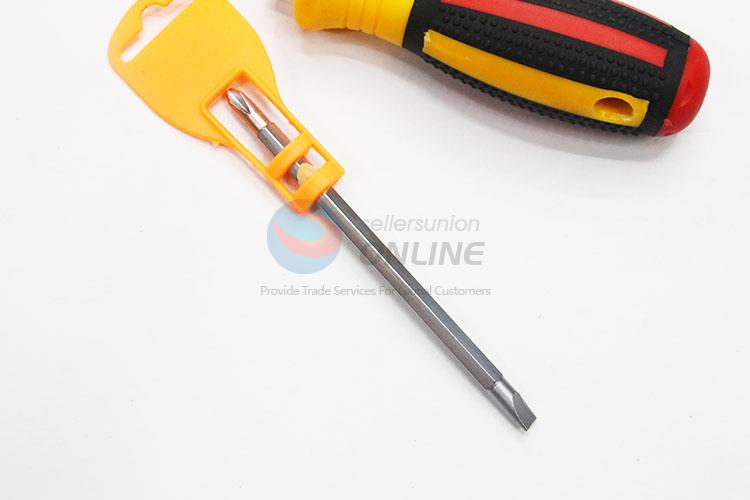 Red ColorDual-purpose Screwdrivers with Protective Cover Hand Tools Repair Hand Tools