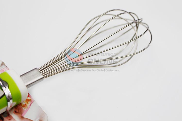 Premium quality kitchen utensil stainless steel egg whisk