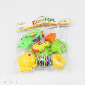 Most Popular Cartoon Plastic Fun Baby Rattle Toys