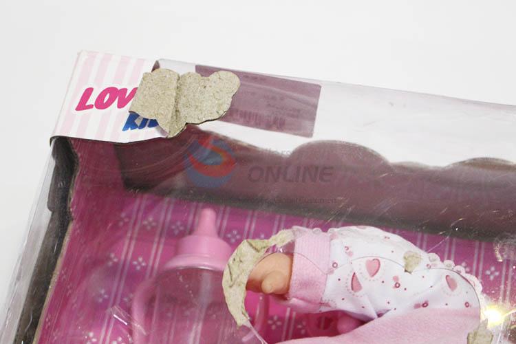 New arrival 12 inches sleeping baby doll toy