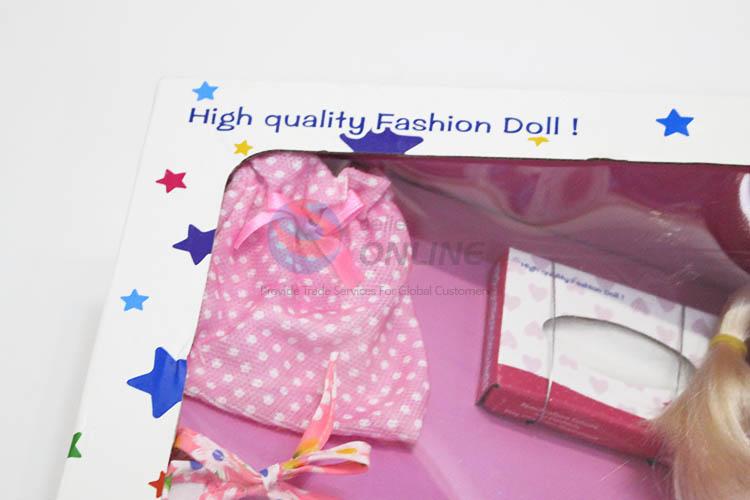 Factory promotional girl doll toy with sound