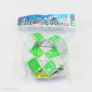 Nice Design Green and White Color Educational Speed Magic Toys Twist Cube Puzzle Toys