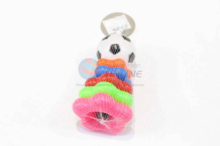 Fashion Popular 5 Layersplastic Football Shape Ring Toss