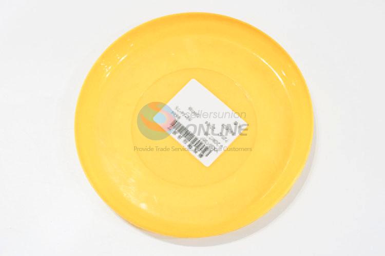 China Factory Yellow Color Plastic Flying Disc for Kids