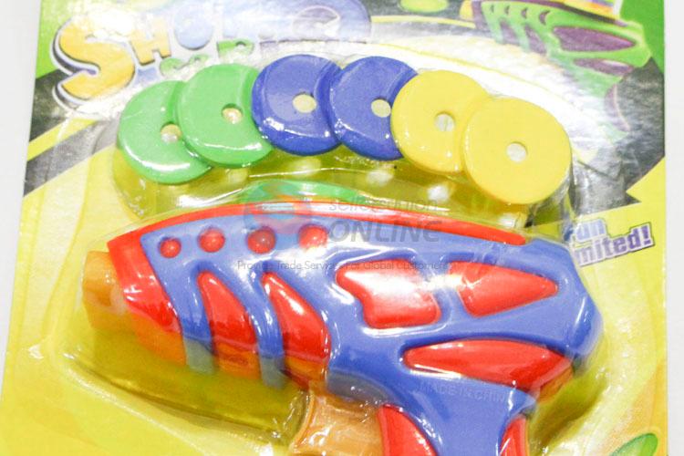Latest Style Kids Plastic Toys Flying Saucer Gun Ball