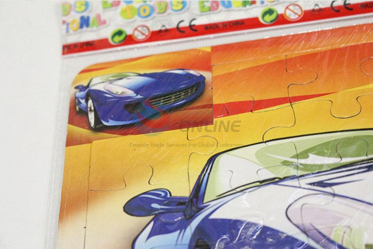 Good Factory Price DIY Toys Painting Racing Car Doodle Puzzle