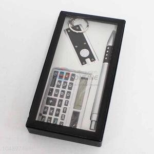 Promotional Business Pen Gift Calculator Set