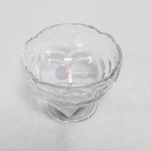 Transparent ice cream glass cup