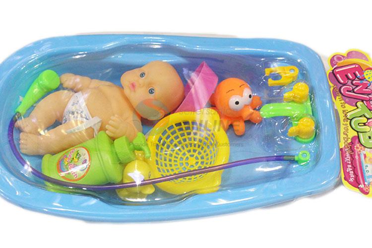 Latest Arrival Cute Mini Toilet Bathtub Doll Toy Bath Accessory