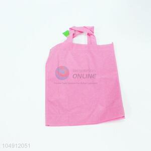 Rose Red Color Non-woven Fabric Shopping Bag