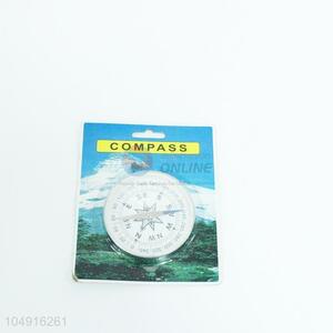 White Color Round Shaped Plastic Compass
