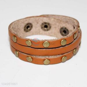 Fashion New PU Rivets Bracelet