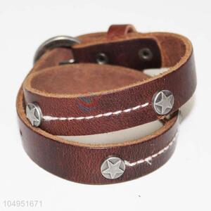 New Hot Sale Brown PU Bracelet