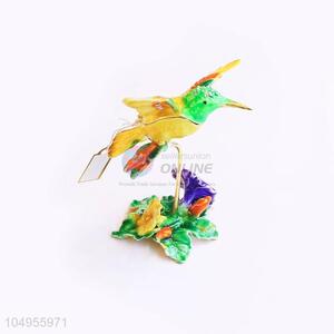 Made In China Wholesale Cute Bird Metal Alloy Jewelry Trinket Box