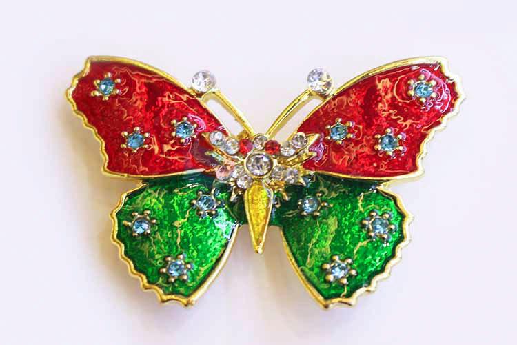 Factory Sales Alloy Plated Fridge Magnet For Home Decor