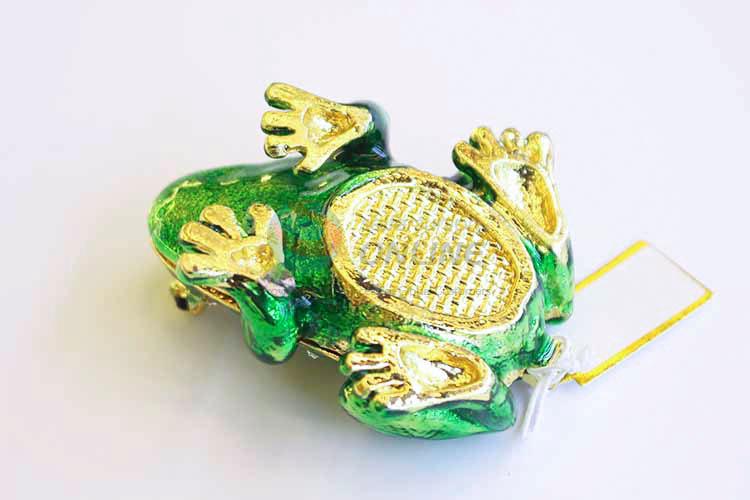 China Factory Supply Jewelry Box Frog Shape Packaging Wedding Gift Box