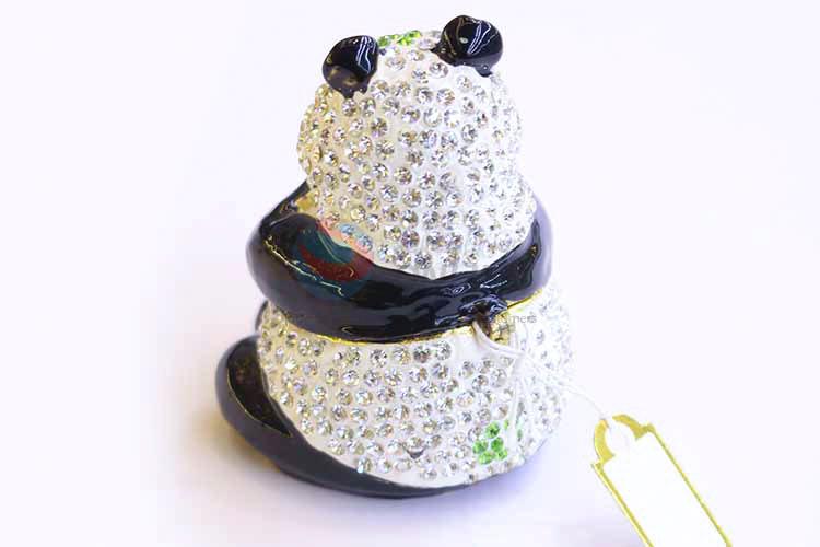 Promotional Wholesale Panda Shape Trinket Box Animal Boxes For Jewelry