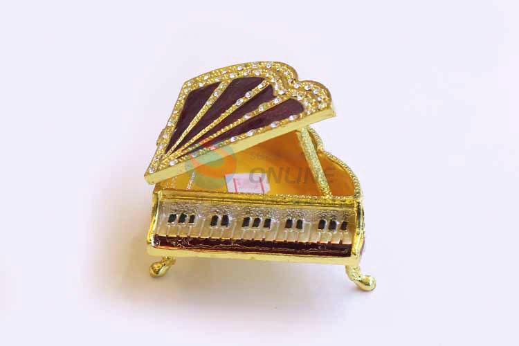 Recent Design Piano Shape Trinket Animal Boxes For Jewelry