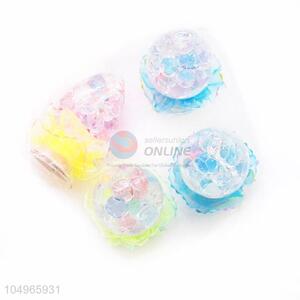 Portable Fashion Crystal Ball Decoration Colorful Lights Glass Ornament