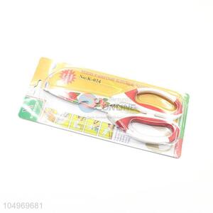 Made in China stainless steel printed kitchen scissors