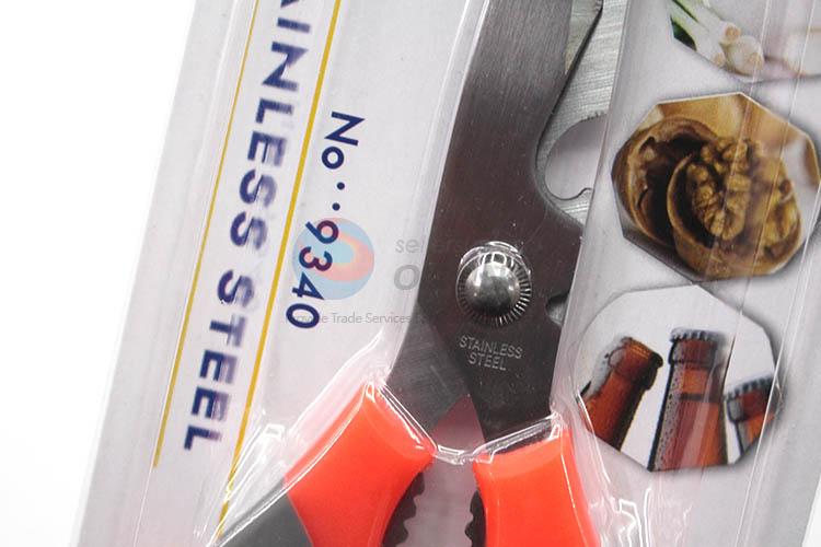 Super quality stainless steel kitchen scissors