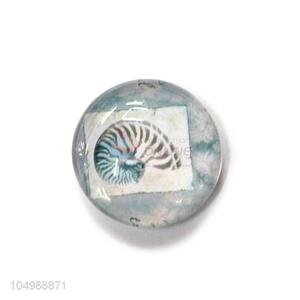 Wholesale new style round epoxy resin fridge/refrigerator magnet