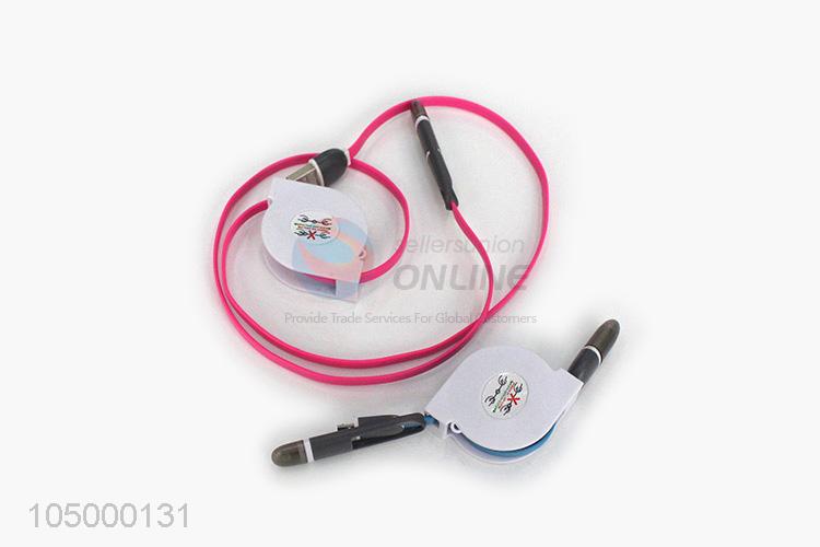 Good quality 2 in 1 usb date line/usb cable for Android and Iphone