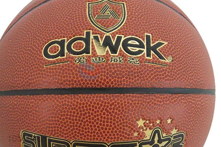 Factory sales outdoor size 7 pu basketball