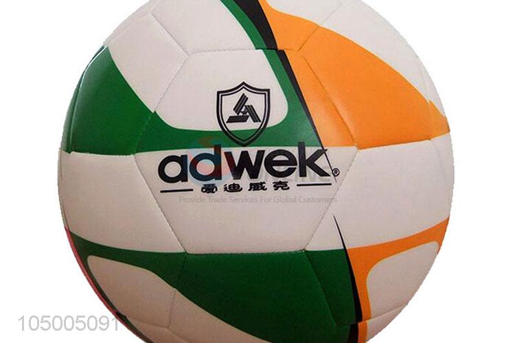 Factory promotional training soccer ball/football standard size 5