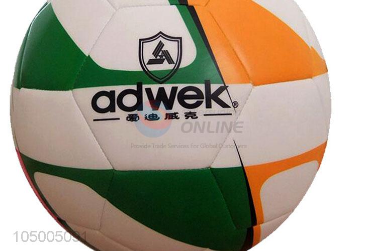 Factory promotional training soccer ball/football standard size 5