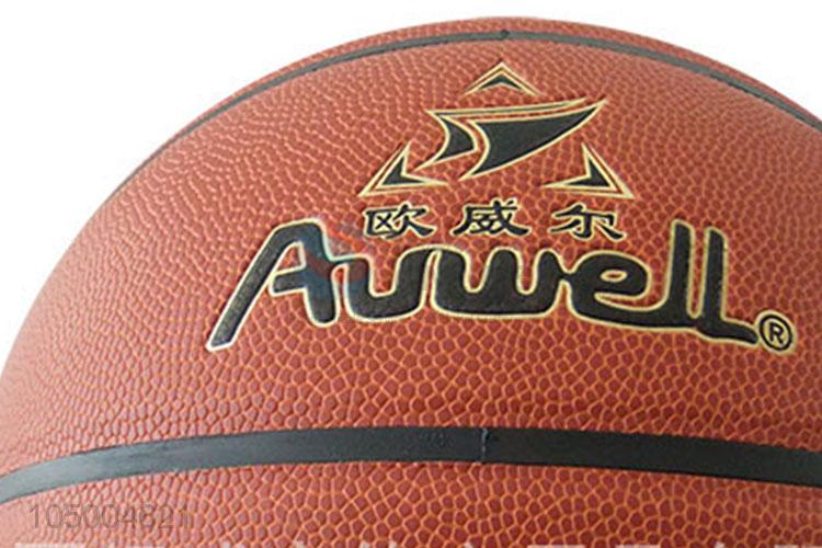 Most popular standard size 7 pu basketball