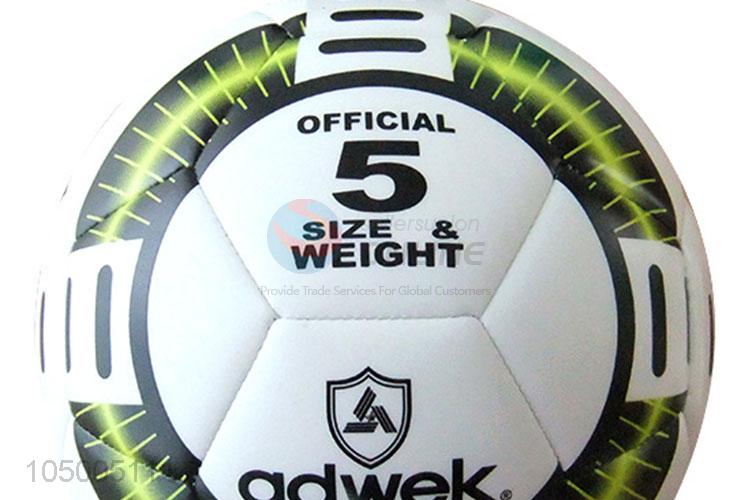 Bottom price training soccer ball/football standard size 5