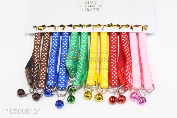 Wholesale Top Quality Pet Products Dog Accessories Cat Collar Safety with Bell